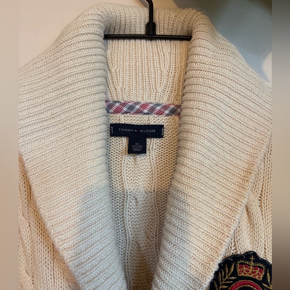 Tommy Hilfiger cable knit cardigan - Picture 2 of 7